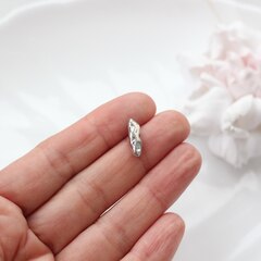 Бусина спейсер, 14*4 мм, родий, П179