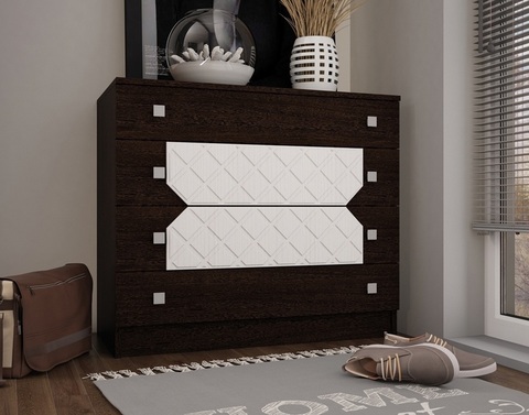 комод НИКОЛЬ (венге/лиственница светлая)