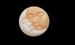 Силиконовый молд Два Светила Солнце и Луна