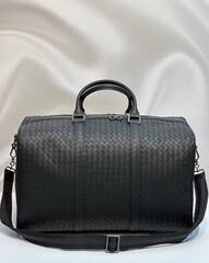 Дорожная сумка Bottega Veneta Intrecciato черный