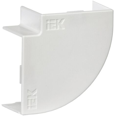 ELECOR Поворот на 90град КМП 40х16 белый (4шт/компл) IEK