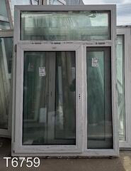 Окно Пластиковое Б/У 1700 (1290)(в) x 1190(ш)