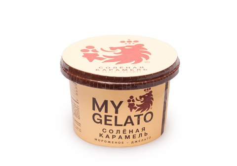 Мороженое My Gelato соленая карамель, 190г