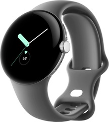 Умные часы Google Pixel Watch 41mm (Silver/Charcoal), Bluetooth