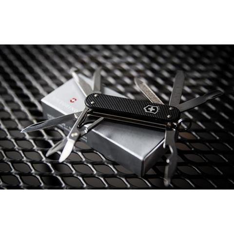 Нож-брелок Victorinox MiniChamp Alox, 58 mm Black (0.6381.23)
