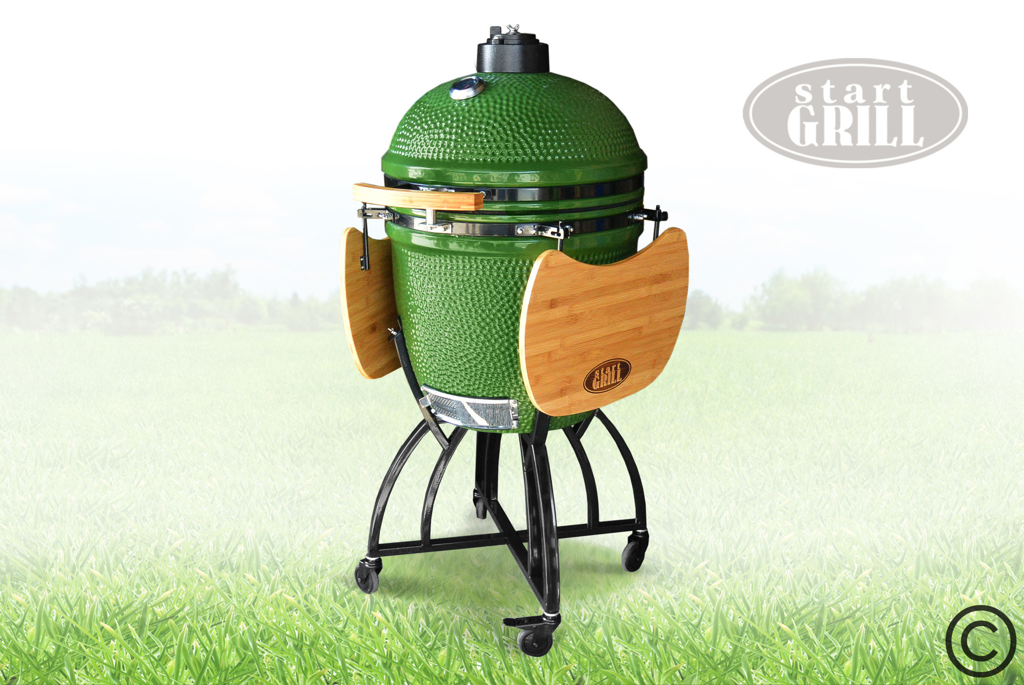 Start Grill зеленый, 57 см/22 дюйма Артикул: SKL22H Фото №2