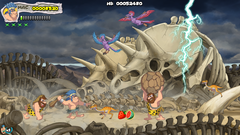 New Joe & Mac - Caveman Ninja T-Rex Edition (диск для PS4, интерфейс и субтитры на русском языке)