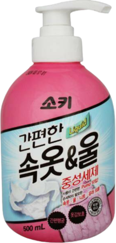 Mukunghwa Стиральный порошок Soki Neutral Detergent for Underwear&Wool (bottle)
