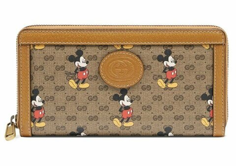 Бумажник на молнии Gucci Disney X Gucci