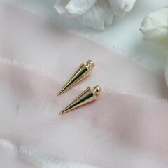 Подвеска Шип 20*6 мм, 1 шт, позолота, П329