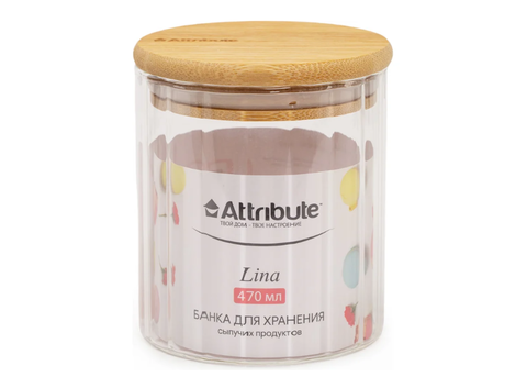 Банка для сыпучих продуктов Attribute 