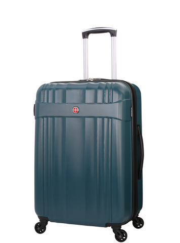 Чемодан Wenger Emme, зеленый, 41x26,5x67 см, 68 л