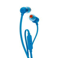 Наушники внутриканальные JBL T110 Blue (JBLT110BLU)