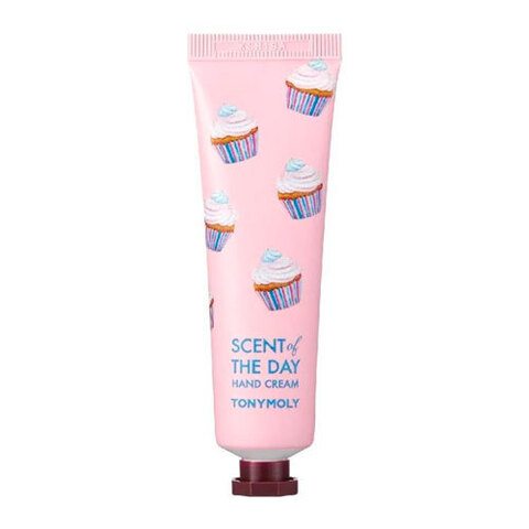 Tony Moly Scent Of The Day Hand Cream So Sweet - Крем для рук с экстрактом персика, клубники, папайи, ванильного сахара