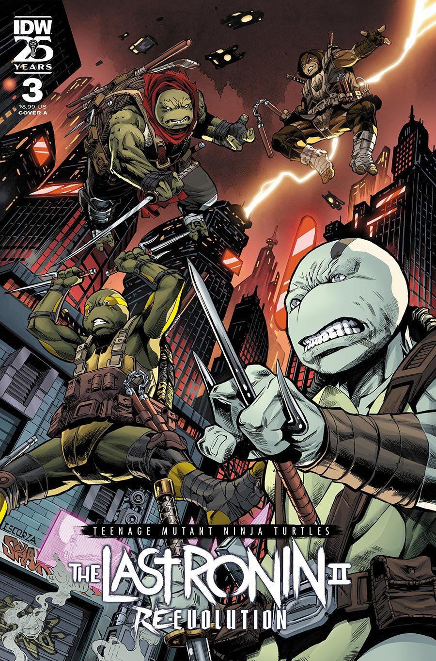 Teenage Mutant Ninja Turtles The Last Ronin II Re-Evolution #3 (Cover A)  (ПРЕДЗАКАЗ!) – купить по выгодной цене | Интернет-магазин комиксов 28oi.ru