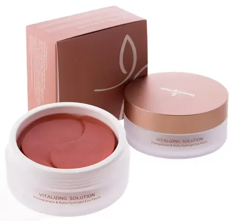 Beauugreen Pomegranate Ruby Eye Patch (Medium Type) Омолаживающие гидрогелевые патчи с гранатом и пудрой рубина