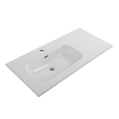 BelBagno BB1200ETL-L Керамическая раковина, чаша слева, 1210x460x175