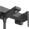 Cezares SLIDER-VD-NOP SLIDER-VD-NOP Смеситель для ванны и душа однорычажный в комплекте с ручным душем, шлангом и держателем, черный матовый