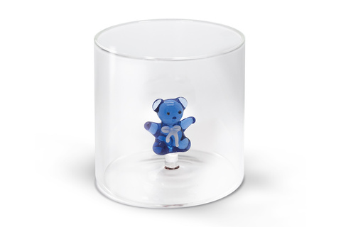 Стакан 250мл WD Lifestyle Monterey Медвежонок Тедди голубой