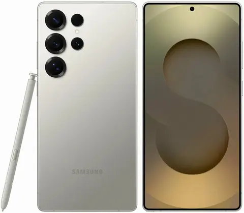 Смартфон Samsung Galaxy S25 Ultra 12/256G ГБ, Dual: nano SIM+eSIM, Titanium Gray (Серый Титан)