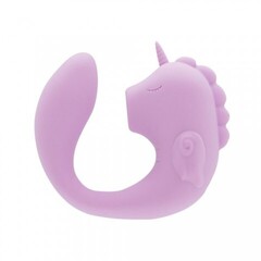 Вибромассажер Unihorn - C Horse - Marina Lilac с функцией пульсации, фиолетовый