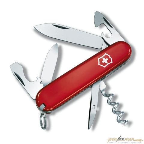 Нож перочинный Victorinox Tourist 84мм 12 функций красный (0.3603)