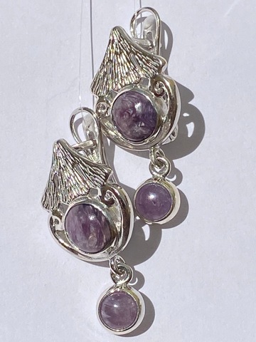 Лора (серьги из серебра)