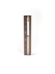 Набор OXY-M-4 BLACK Ушат 5л + черпак 0,2л ручки бамбук + песочные часы + термогигрометр