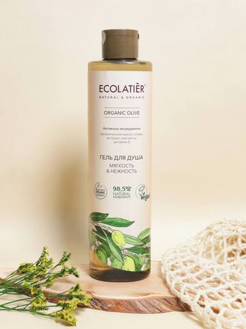 Ecolatier green ORGANIC OLIVE Гель для душа Мягкость & Нежность, 350мл