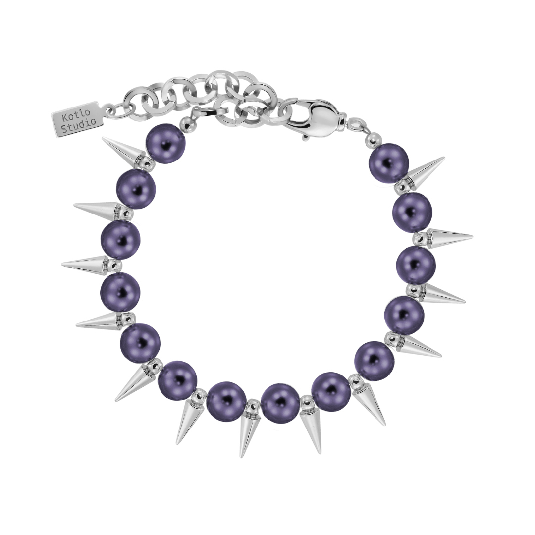 

Браслет Punks Still Alive Silver-Blue Bracelet
