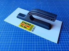 STAYER 130 х 280 мм, штукатурная пластиковая гладилка (0809)