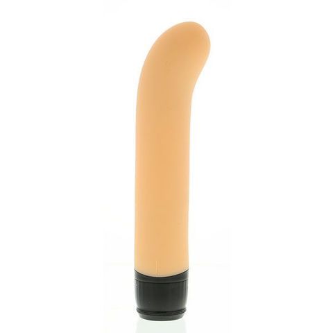 Телесный вибратор PURRFECT SILICONE CLASSIC G-SPOT - 17,5 см. - Dream Toys Purrfect Silicone 20774