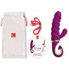 Невероятный вибратор Gvibe Gcandy - Sweet Raspberry, 18 см (малиновый)