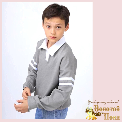 Джемпер мальчику (9-13) 250526-Ш5103