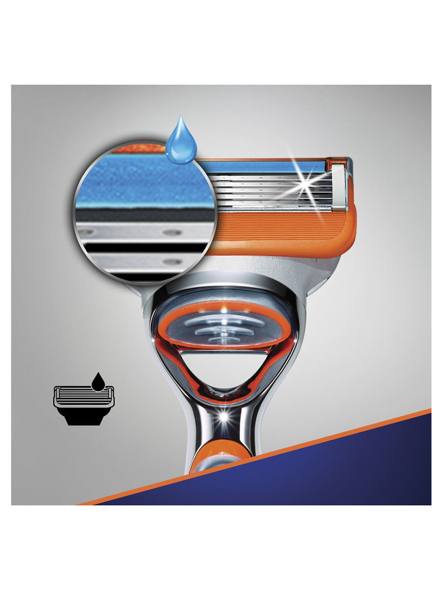 Бритвенный станок Gillette Fusion Power с 1 кассетой