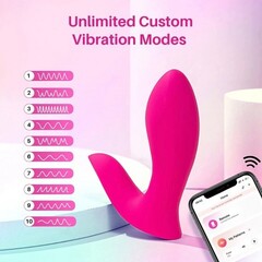 Двойной вибратор Flexer Lovense (для точки G и клитора)