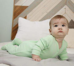 Комбинезон швы наружу (светло-зеленый)