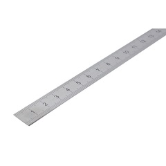 Линейка 300х13х0,5мм Шкала 1,0мм (Сталь) Kinex(K-met) 1017