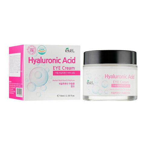 Ekel Hyaluronic Acid Eye Cream - Крем для кожи вокруг глаз с гиалуроновой кислотой