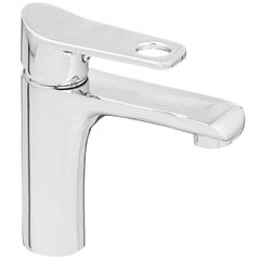 Смеситель для раковины, Frud, корот изл, с картриджем, хром, R10120