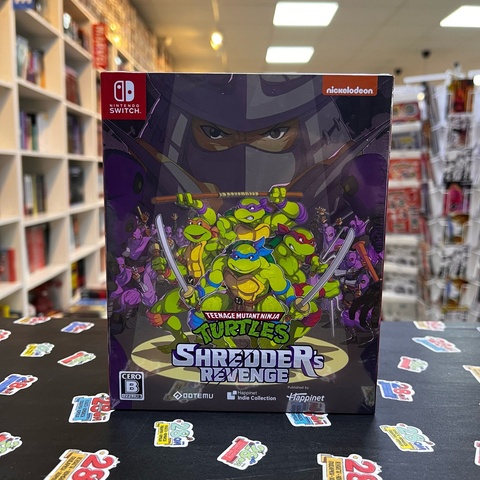 Игра Teenage Mutant Ninja Turtles Shredder's Revenge Collector's Edition JP (Switch)