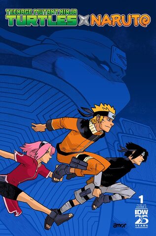 Teenage Mutant Ninja Turtles X Naruto #1 (Cover C)