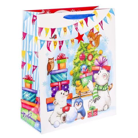 Пакет «С Новым годом!», 40×49×19 см