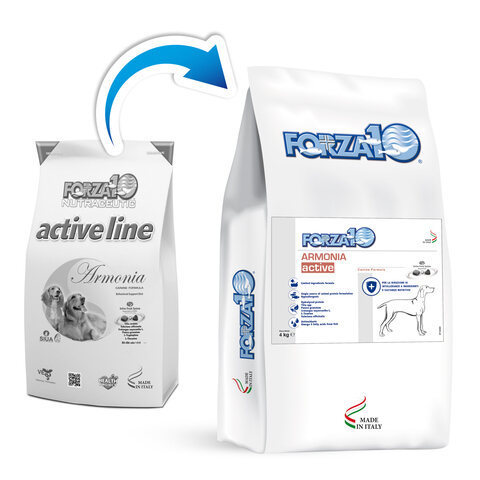 купить форзе10 FORZA10 ActiveLine DOG Armonia сухой корм для взрослых собак всех пород с поведенческими проблемами 4 кг