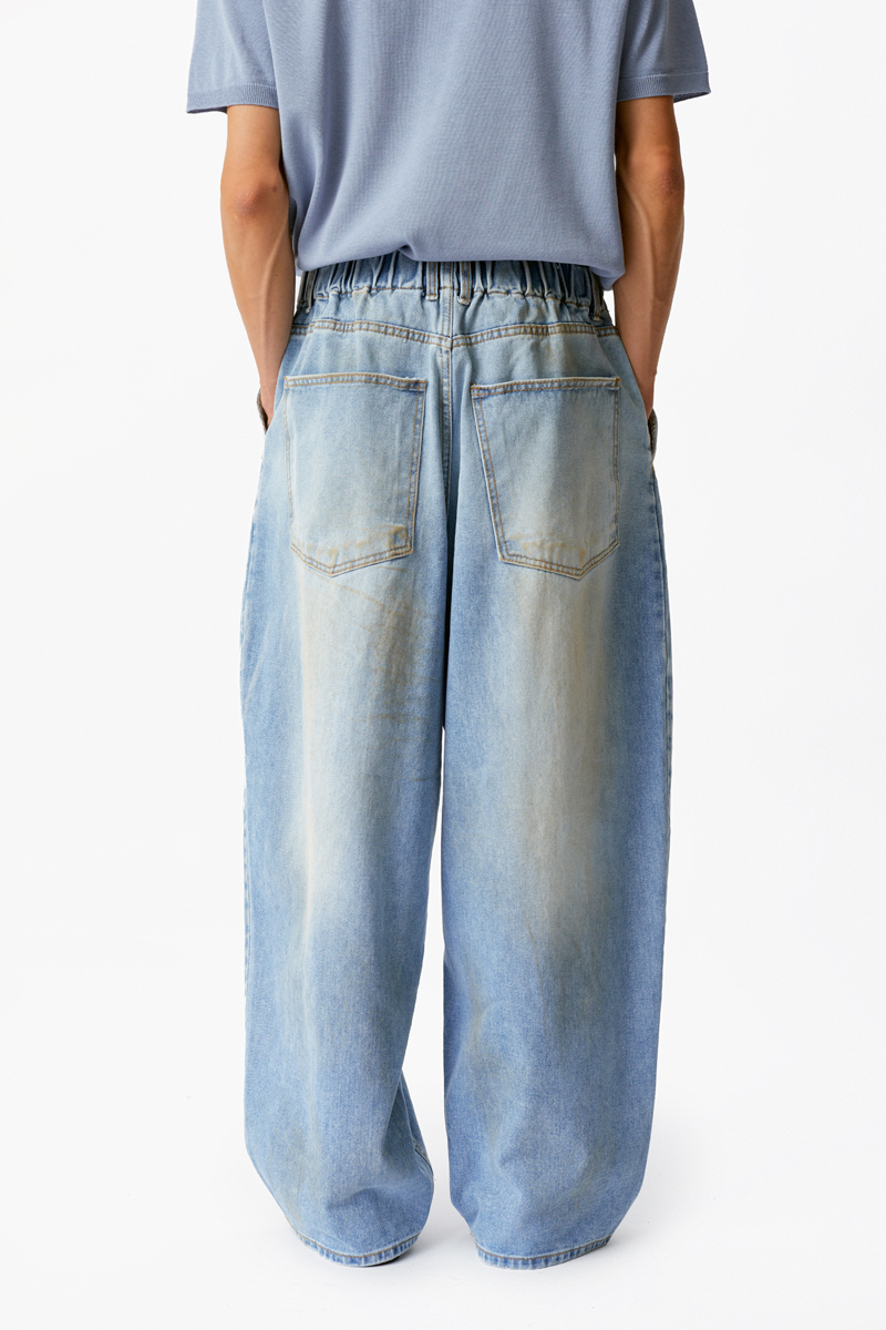 Темно-голубые джинсы MP+