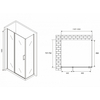 Abber Sonnenstrand AG04120S-S75 Душевой уголок, 120x75x195, цвет: хром