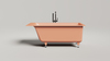Salini 105011MF CASCATA 150x70 Встраиваемая ванна с прямоугольной чашей, регулируемые ножки, RAL полностью