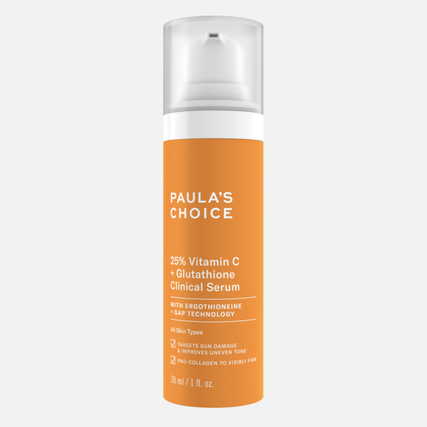 PAULA'S CHOICE 25% vitamin C + glutathione clinical serum Сыворотка с 25% витамина С и глутатионом, 30 мл