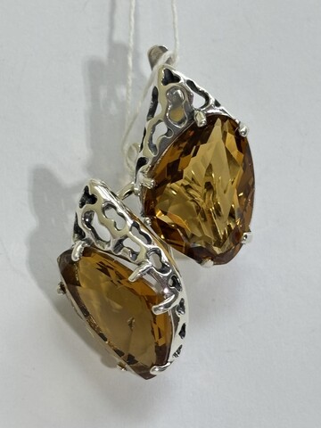 Юкон ( серьги из серебра)