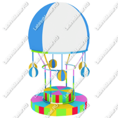 Электрическая карусель детская 4KIDS "Воздушный шар"